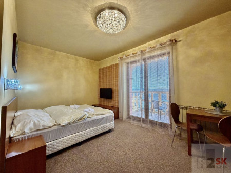 Apartmán 1+kk, Veľká Lomnica - Tatragolf Mountain Resort, balkón. LEN U NÁS!