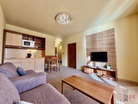 Apartmán 2+kk, Veľká Lomnica - Tatragolf Mountain Resort, 2x balkón, LEN U NÁS!